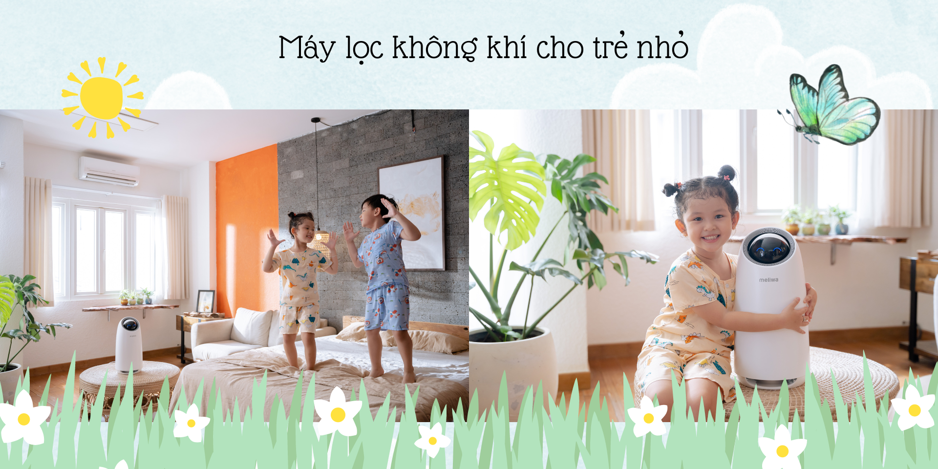 Máy lọc không khí cho trẻ nhỏ