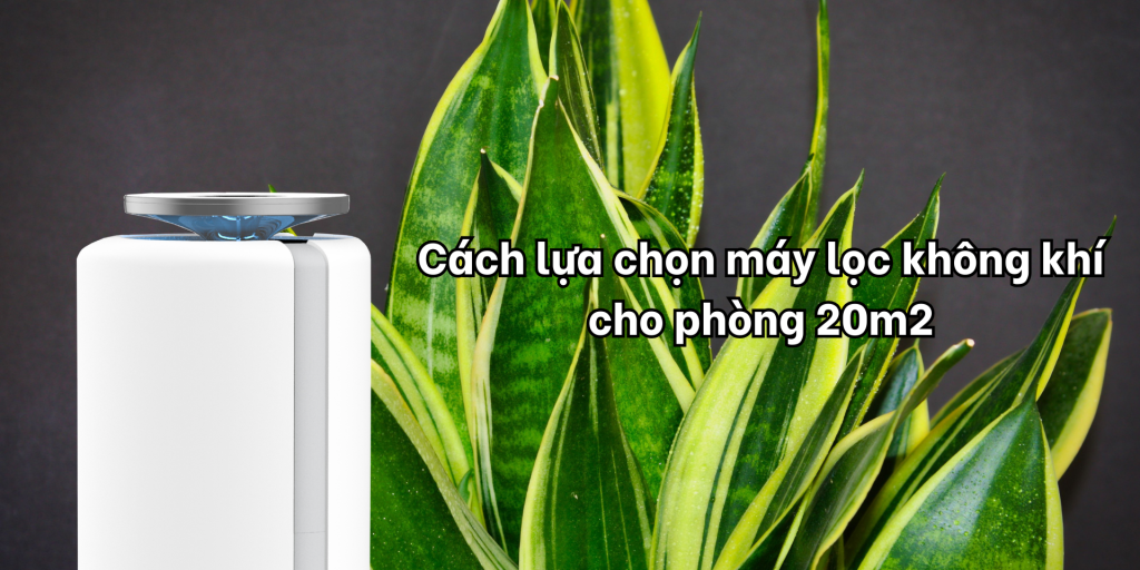 Cách lựa chọn máy lọc không khí cho phòng 20m2